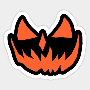 Halloween 6 pumpkin Curse of Michael Myers Sticker